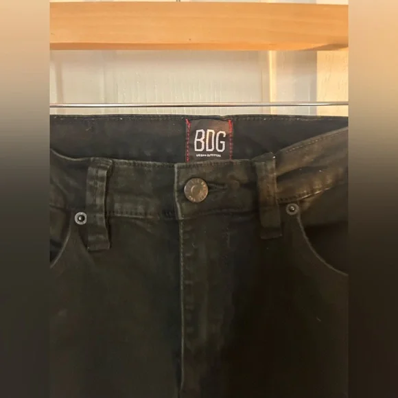 BDG Urban Outfitters Twig High Rise Jeans in Black Size 29 - Picture 3 of 8